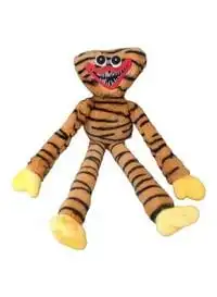Rolly Toys Huggy Wuggy Tiger Print Plush Foldable Hand With Velcro Soft Stuffed Horror Doll Plush Toy For Kids