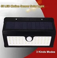 Generic 55 Led Security Solar Motion Light Waterproof Home Garden Night Motion Sensor Solar Lights