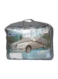 Generic غطاء سيارة مقاوم للماء، مقاس XL غطاء سيارة كامل من الشمس والغبار والخدش ومقاوم للماء للاستخدام في الهواء الطلق