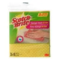 Scotch-Brite Multi-Purpose Sponge Cloth Wipe Ultra 4 PCS