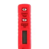 Geepas Digital Voltage Meter - Non-Contact Voltage Testers 12-220V Ac & Dc Voltage Detector Pen Circuit Tester Tool With LED Display With Back-Light, Ideal For Hospital, Home, Personal Issue & More