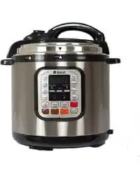Techno Best Pressure Cooker 8L, 1200W, BPC-008, Silver/Black