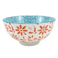 Porcelain Bowl With Two Sides Design, 12cm