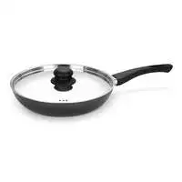 Royalford Non-Stick Frypan Stainless Steel Lid 26cm