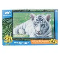 Puzzle White Tiger 63 Pieces