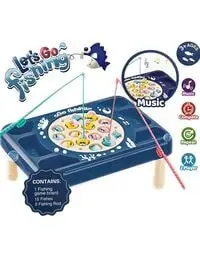 Generic Fishing Educational Toy For Kids With Music