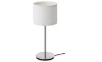 Table lamp, white/nickel-plated41 cm