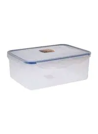 Royalford Airproof Container With Lid Clear/Blue 2.6L