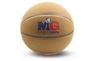 كرة السلة ام جي مصنوعة من الألياف الدقيقة الناعمة، مناسبة للعب على جميع الأسطح، في الداخل والخارج، للتدريب والمنافسة على أي مستوى، مقاس 7، بني