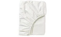 Fitted sheet, white90x200 cm