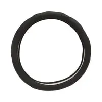 Generic Steering Wheel Cover For Universal Car Black PU Leather
