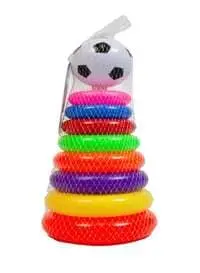 Child Toy Creative & Educational Stacking Ring Early Education Toy For Kids- 8Pcs