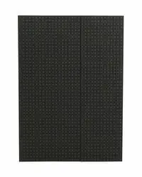 Paper-Oh - دفتر ملاحظات مقاس A7 باللون الأسود على اللون الرمادي (غير مُبطن)