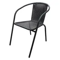 Steel Wicker Chair 52 x 60 x 74 cm