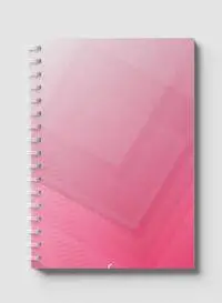 دفتر لوها الحلزوني يحتوي على 60 ورقة وأغطية ورقية صلبة بتصميم تجريدي، لتدوين الملاحظات والتذكيرات، للعمل والجامعة والمدرسة