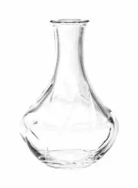 Generic مزهرية زجاجية شفافة