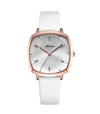 Meibin Analog Wrist Watch Leather Water Resistant For Women, M1150-Wrg