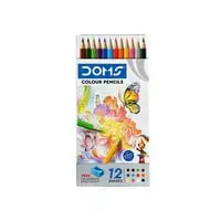DOMS Full Sized N Colour Pencil Set Of 12 Pieces