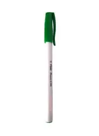 Flair Peach Smooth Writing Ball Pen Set of 50 Pcs, Green