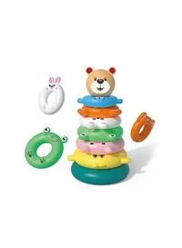 Child Toy Stacking Ring Multicolored Durable And Sturdy For Long Term Use Kids Toy Playset