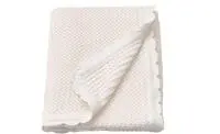 Blanket, white70x90 cm