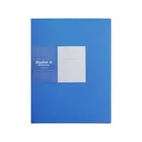 Double A Pocket File A4/20 Pockets Light Blue, Suitable For School And Office Purpose
