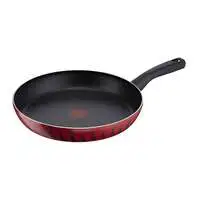 Tefal G6 Tempo Flame 30cm Non-Stick Frypan with Thermo-Spot, Red, Aluminium