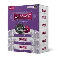 Excellence Face Tissues Soft 90 Sheets x6