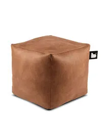 Extreme Lounging Mighty Luxury Bean Box, Tan