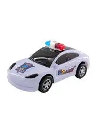 Child Toy Battery Operated Electronic Police Car Toy With Light And Sound