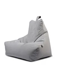Extreme Lounging Mighty Pastel Bean Bag, Grey
