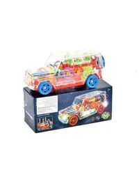 Rally Electric Gear Car Toy With Lights And Sound