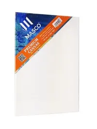 MASCO Premium Canvas Art Board 20x30 Cm, White