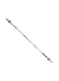 Generic Weight Lifting Bar With Chrome Spin Lock 150cm