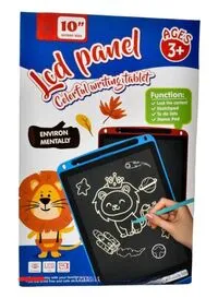رالي 10 بوصة محمول LCD الكتابة والقراءة اللوحي لا الإشعاع تطوير التعليم المبكر اللوحي للأطفال متنوعة متعدد الألوان