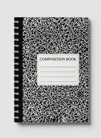 Lowha Spiral Notebook With 60 Sheets And Hard Paper Covers With Composition Book Design, For Jotting Notes And Reminders, For Work, University, School