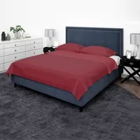 Parry Life Single Flat Sheet - 90Gsm Micro Fiber - Elastic Corners - Wrinkle And Fade Resistant - 160X240 cm