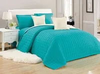 Compressed two-sided Color 4 Pieces Comforter Set, Single Size / Jed-100011303