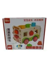 Child Toy Block Bus