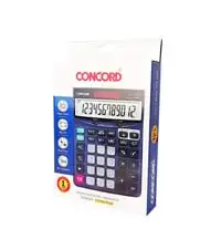 CONCORD CC120C PLUS Desktop Electronic Calculator- 12 Digits, 112 Steps Check