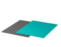Bendable chopping board, dark grey/dark turquoise28x36 cm