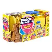 Bunch O Ballons - By Zuru Party - Party Balloons - Pump Pack - Party Pump with 2 Bunches Balloons Gold