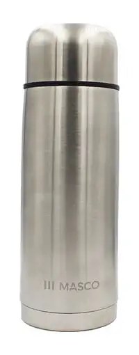 زجاجة مياه ستانلس ستيل بسدادة بلمسة واحدة من ماسكو، 350 مل