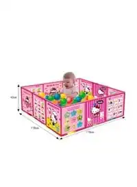 Goldkids Hello Kitty Children Colorful Play Toy Tent Ball Pit Pool Indoor And Outdoor 43X118X118 Cm With 100 Balls