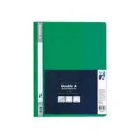 Double A Report File A4 Green, Clear Front Report Covers Project File For School Office