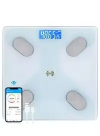 Sky-Touch Multifunction Smart Body Scale Body BMI Weight Scale Rechargeable