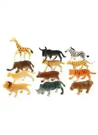 Unique 12-Piece Mini Forest Animal Set
