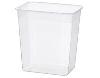 Food container, rectangular/plastic4.2 l