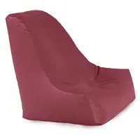 In House Harvey Velvet Bean Bag Chair - Medium - Dark Pink