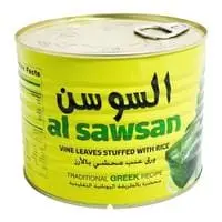 Alsawsan Vine Leaves Stuffed With Rice 2kg